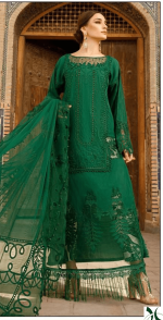 Maria B Summer Collection 2024 Lawn Suit - Front View