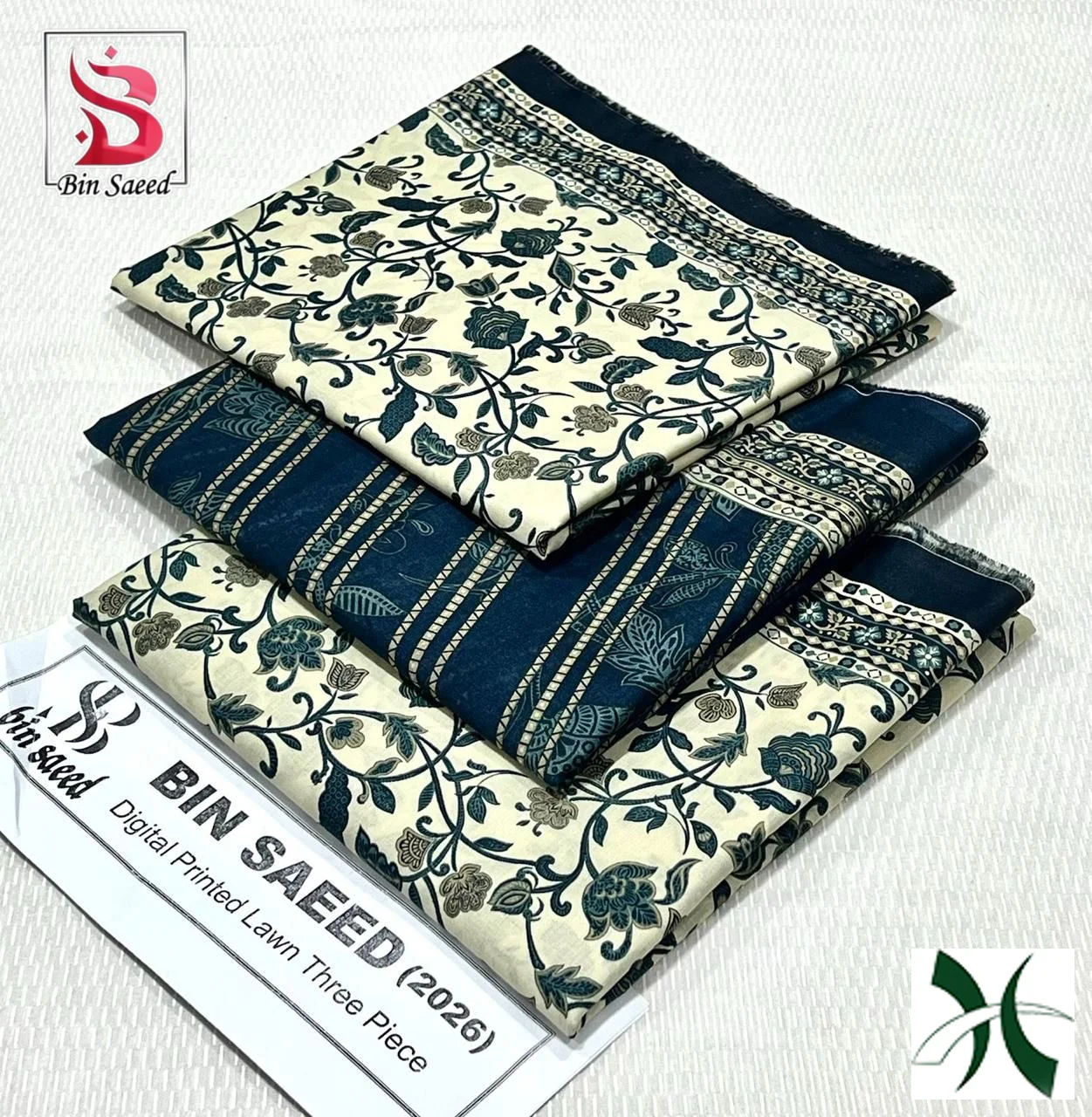 bin_saeed_lawn2026_printed_lawn_v01_d007.webp Bin Saeed Lawn 3PC Collection 2026 - Image 1