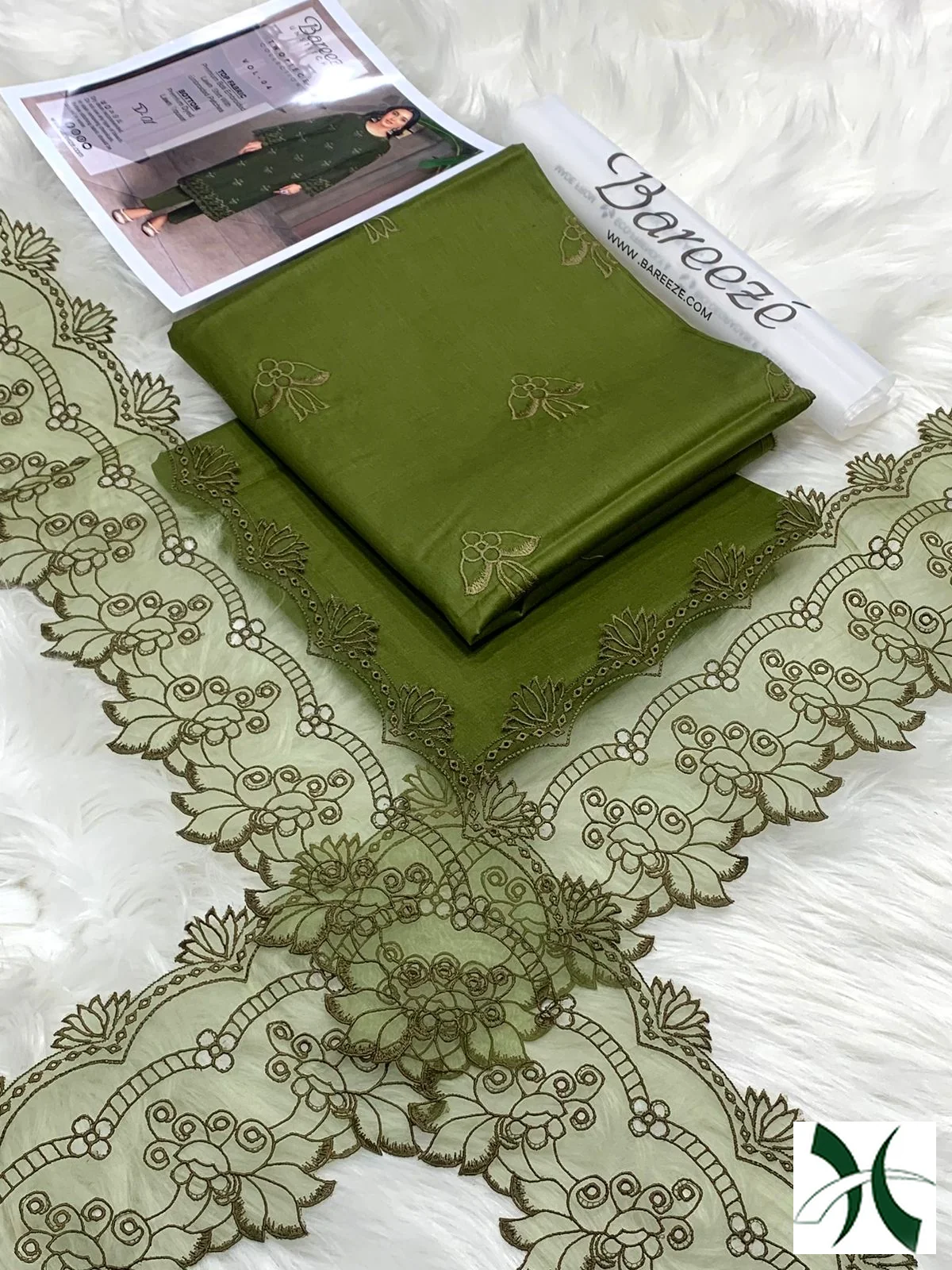 breeze_lawn_2pc_d001.webp BREEZE Latest Volume Lawn 2PC Embroidered Suit - Image 1